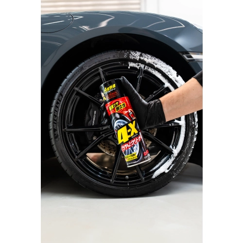 SOFT99 4-X TIRE CLEANER 470ml dressing do opon w sprayu
